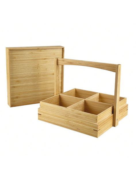 1.PREMIUM QUALITY CONSTRUCTION - Crafted from 100% high-quality bamboo, our tea organizer offers unmatched durability and elegance. Say goodbye to cheap workmanship and fragile materials – enjoy a sturdy, long-lasting addition to your kitchen tea storage. 2.PERFECTLY FITTING LID - Designed with precision, the lid of our bamboo tea storage tray fits seamlessly, keeping your teabags and snacks fresh. Made from high-quality materials, it ensures no scratches or misfits, enhancing both functionality and aesthetics. 3.IDEAL SIZE FOR ANY SPACE - Measuring 8.6 x 10.6 x 9.8 inches, our bamboo tea caddy is compact enough to fit on your countertop without taking up too much space, yet spacious enough to organize all your tea bags or snacks. The perfect balance of size and capacity.Bamboo Snack Tray Tea Organizer, Tea Bag Storage, Tea Organization, Wooden Tea Box, Tea Bag Organizer, Tea Holder, Organizer For Kitchen, Bamboo Tea, Premium Tea