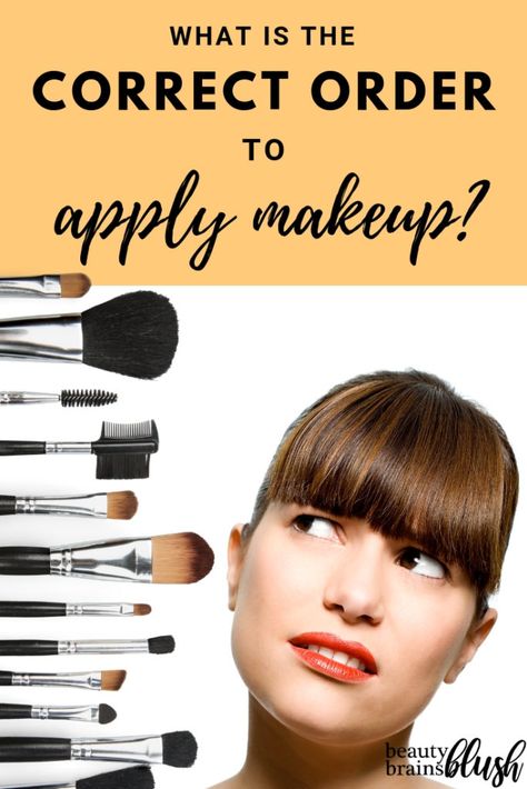 Correct Order To Apply Makeup, Apply Makeup For Beginners, Kate Talbert, Order To Apply Makeup, Basic Makeup Kit, Hairstyle Diy, Eye Makeup Guide, Corrective Makeup, Makeup Steps