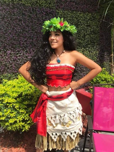 Moana Halloween Costume Women, Moana Outfit Ideas, Moana Inspired Outfits, Fantasias Femininas Festa, Moana Cosplay Costume, Disney Costumes For Women, Moana Outfit, Lilo Costume, Moana Halloween Costume