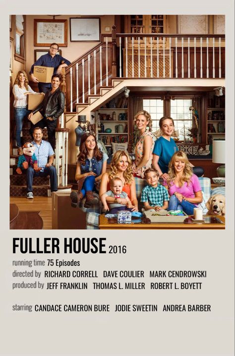 Fuller House Polaroid Poster, Fuller House Poster, Fuller House Wallpaper, Full House Poster, Andrea Barber, Scary Characters, Fuller House, Movie Card, Vintage Music Posters