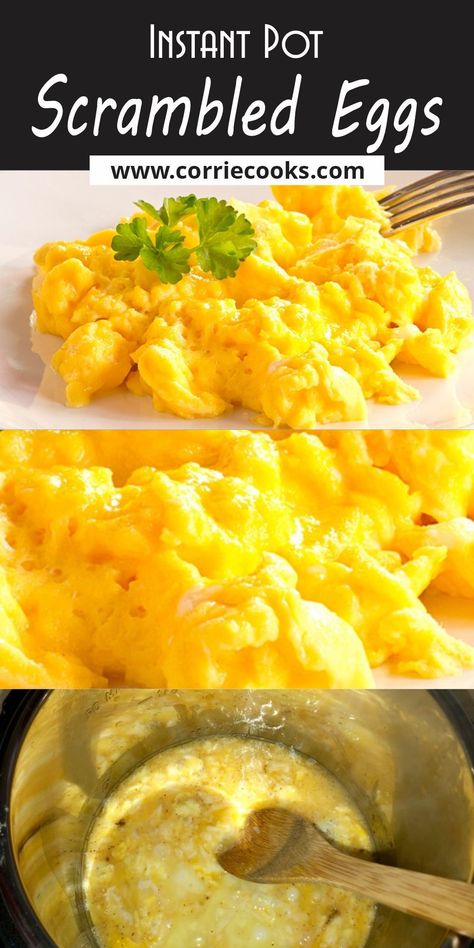 Instant Pot Scrambled Eggs, Power Pressure Cooker Xl Recipes, Best Pressure Cooker Recipes, Pressure Cooking Recipes, Scrambled Eggs Recipe, Best Pressure Cooker, Pot Recipes Healthy, Instant Pot Recipe, Best Instant Pot Recipe