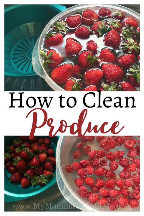 Using this simple vinegar and water solution Cleaning Berries With Vinegar, Strawberry Vinegar Rinse, Fruit Soak Vinegar, Fruit Cleaning With Vinegar, Soaking Fruit In Vinegar, Vinegar And Baking Soda Fruit Wash, Vinegar Soak For Fruit, Clean Fruit With Vinegar And Baking Soda, Washing Fruit With Vinegar Baking Soda