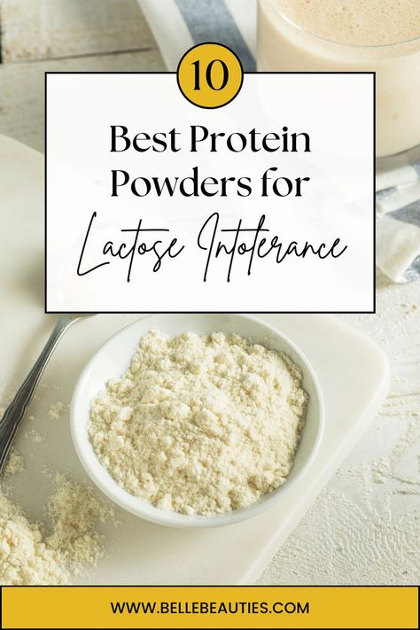 Discover the best protein powders for lactose intolerance with our comprehensive guide. Whether you follow a plant-based diet or prefer whey protein, we've curated a list of the top options available. Find the perfect protein powder that meets your dietary needs while delivering optimal nutrition. Say goodbye to digestive discomfort and enjoy the benefits of a lactose-free protein supplement. Explore our top 10 picks and make an informed choice for your fitness and health goals. High Protein Lactose Free, Non Dairy Protein Sources, Best Natural Protein Powder, Dairy Free Protein Powder, Best Tasting Protein Powder, Whey Protein Recipes, Liquid Protein, Natural Protein Powder, Protein Powder For Women