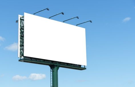 Empty Billboard, Foto Outdoor, Advertising Billboard, Bill Board, Mockup Logo, Instagram Profile Pic, Billboard Mockup, Billboard Signs, Billboard Design