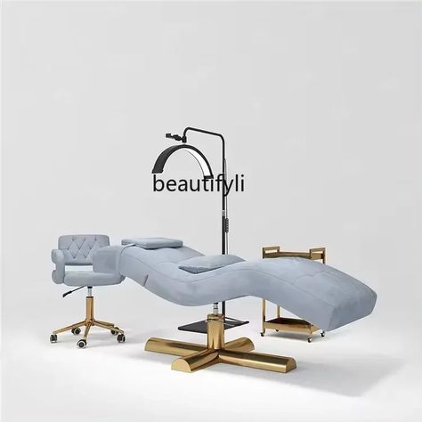 780.52US $ 5% OFF|Facial Bed Beauty Salon Special Massage Eyelash Bed Tattoo Couch Facial Bed Height Head Adjustable| |   - AliExpress Eyelash Beds, Eyelashes Bed, Facial Bed, Facial Bed Design, Lash Beds, Ergonomic Lash Bed, Massage Bed, Beauty Salon, Massage