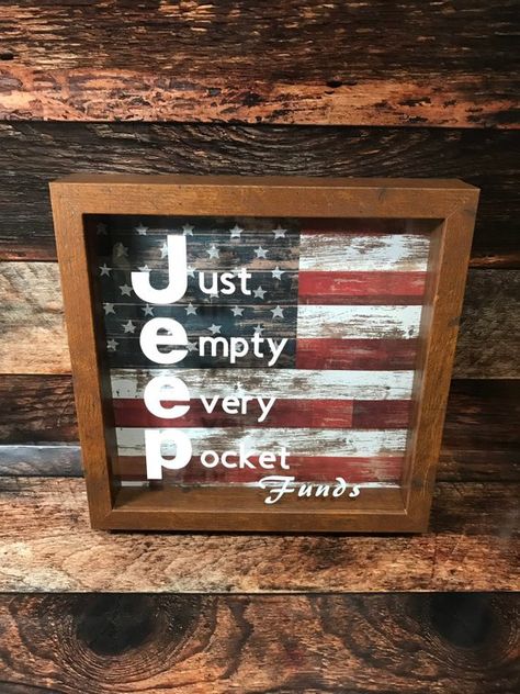 Biker Signs, Jeep Crafts, Jeep Decor, Decor For House, Jeep Scout, Jeep Humor, Jeep Gifts, Badass Jeep, Jeep Camping