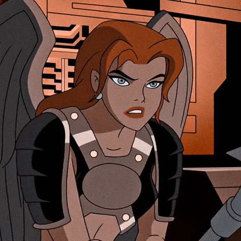 Character: Hask Girl Tv Show: Justice League Unlimited 2004 #icon #hawkgirl #cartoon #dc #icons #shayera #comics #hbo #aesthetic #hero #justiceleague #superhero Hawkgirl Icon, Justice League Unlimited Hawkgirl, Hawkgirl Justice League Unlimited, Hawkgirl Dc, Hawk Girl, Justice League Art, Dc Comics Women, Justice League Unlimited, Dc Icons