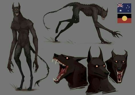 Creature Fantasy, Dark Creatures, Werewolf Art, Creature Drawings, Monster Concept Art, Fantasy Monster, Fantasy Creatures Art, Scary Art, Mythical Creatures Art