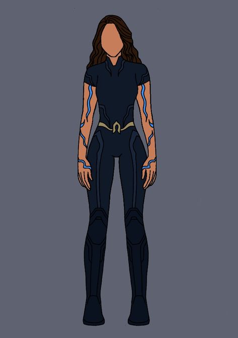 Navy Blue Superhero Suit Female, Marvel Suits Design Female, Blue Superhero Suit Female, Blue Superhero Suit, Vigilante Suit Design, Dystopian Clothes, Oc Costume, Superhero Outfits Design, Hero Suits