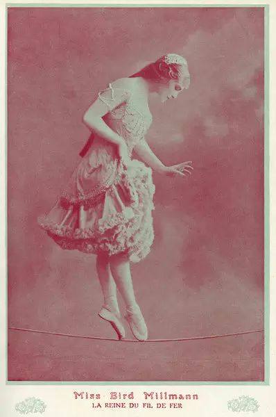 Tightrope Walker, A0 Poster, Famous Names, Poster Size Prints, Wonderful Images, Picture Library, Art Reproductions, Photographic Prints, Circus