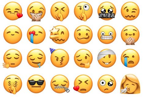 Make Emoji, Emoji People, Custom Emojis, Whatsapp Stickers, New Emojis, Emoji Drawings, Emoticons Emojis, Emoji Wallpaper Iphone, Face Emoji