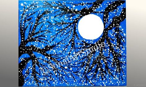 Hey, I found this really awesome Etsy listing at https://www.etsy.com/listing/691784132/moon-tree-paintingmoon-in-trees-artmoon Stars Painting, Painting Moon, Moon Tree, Abstract Wall Painting, Trees Art, Night Stars, Stars In The Sky, Art Moon, Art Night