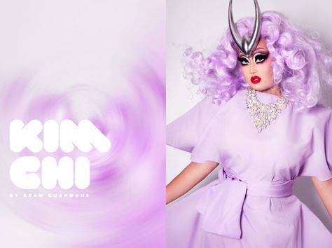 Kim Chi (@KimChi_Chic) | Twitter Kimchi Drag Queen, Kim Chi Drag, Drag Queen Outfits, Drag Make-up, Rupaul Drag Queen, Drag Queen Makeup, Drag Star, Kim Chi, Drag Makeup