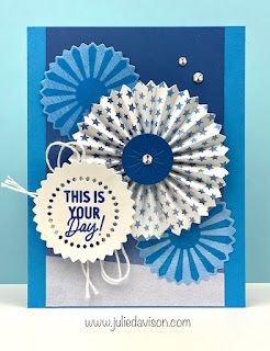 VIDEO: CASEing the Stampin' Up! Catalog with Round We Go Bundle | www.juliedavison.com #stampinup Stampin Up Catalog, Specialty Paper, Stamping Up Cards, Fun Fold Cards, Paper Pumpkin, Stamping Up, Folded Cards, The Project, Greeting Cards Handmade