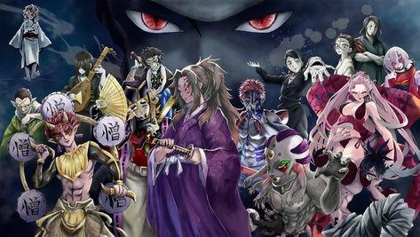 Kibutsuji Muzan Fan Art, Itachi Mangekyou Sharingan, Fantasy Demon, Anime Zodiac, Pixel Animation, Best Villains, Cool Swords, Dragon Slayer, Anime Dragon Ball Super