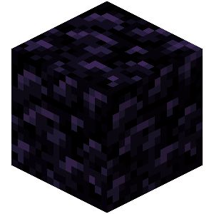 Obsidian – Official Minecraft Wiki Minecraft Skins Panda, Minecraft Obsidian, Diamond Pickaxe, Paty Ideas, Nether Portal, Underwater Ruins, Minecraft Blocks, Random Meme, Minecraft Drawings