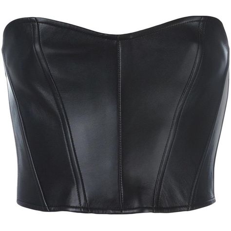 Faith Connexion strapless leather top ($615) ❤ liked on Polyvore featuring tops, black, faith connexion, faith connexion tops, leather tops, strapless tops and leather strapless top Leather Strapless Top, Clothing Png, Leather Tops, Fiesta Outfit, Black Leather Top, Faith Connexion, Designer Blouses, Strapless Tops, Tops Black