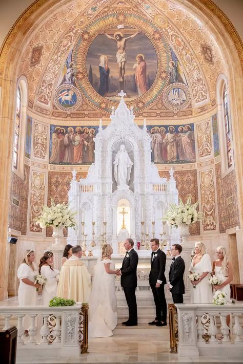 Catholic Church Wedding Planning: What to Know Wedding Service Program, Church Wedding Catholic, Catholic Wedding Traditions, Church Wedding Photography, Catholic Marriage, Marriage Rules, Catholic Church Wedding, Wedding Photography List, Catholic Wedding Ceremony