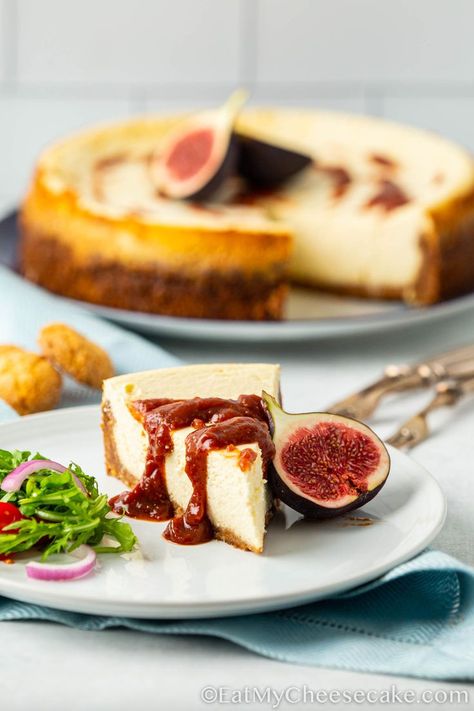 Have you ever made Parmigiano Reggiano Cheesecake? If not, you’re in for a treat with this recipe! This recipe is like a little homemade jar of joy. It’s so very easy to make, tastes out of this world and can be used to bring next-level flavor to such a variety of dishes. You need a few staple ingredients in making this recipe. These are unsalted butter, Parmigiano Reggiano, amaretti biscuits, lemon, almonds, and mascarpone. Check this out now! #dessert #parmigiano #parmigianorecipe #cheesecake Parmesan Cheesecake, Savoury Cheesecake, Healthy Oat Cookies, Fig Sauce, Savory Cheesecake, Amaretti Biscuits, Cheesecake Dessert, Parmesan Recipes, Italian Recipe