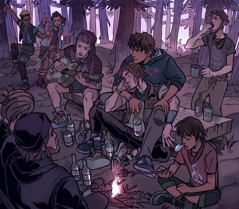 Sean Diaz Fanart, Sean X Finn, Gabriel Picolo, Life Is Strange Fanart, Life Is Strange 2, Life Is Strange 3, Japon Illustration, After Life, Comic Book Artists