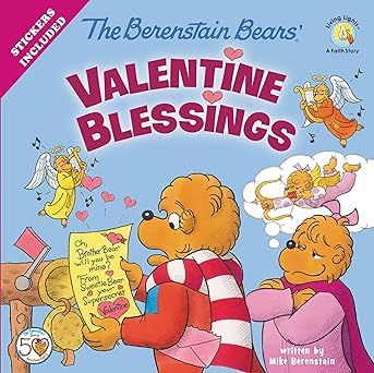 Amazon.com: The Berenstain Bears' Valentine Blessings: A Valentine's Day Book For Kids (Berenstain Bears/Living Lights: A Faith Story): 9780310734895: Berenstain, Mike: Books Valentine Blessings, Faith Stories, Valentines Day Book, Berenstain Bears, Book For Kids, Day Book, Selling Products, Bears, Valentine's Day