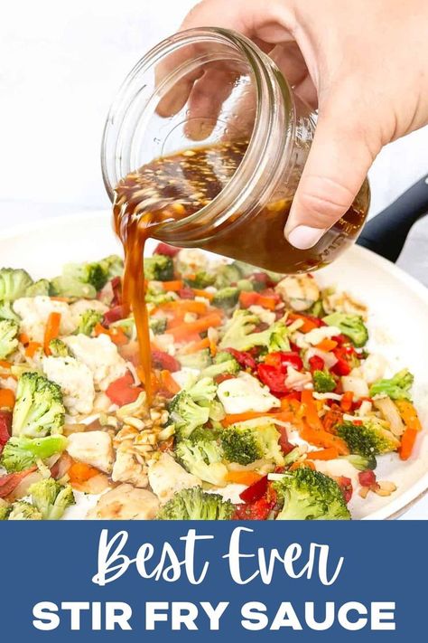 Tamari Sauce Recipe Stir Fry, 3 Ingredient Stir Fry Sauce Recipe, Keto Chicken Stir Fry With Vegetables, Stir Fry Sauce Recipe Easy, Fry Sauce Recipe Easy, Keto Stir Fry Sauce, Beef Stir Fry Sauce, Best Stir Fry Sauce, Chicken Cabbage Stir Fry