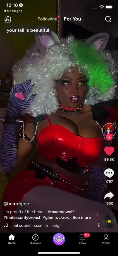 Roxy Cosplay Fnaf, Roxanne Wolf Cosplay, Roxanne Cosplay, Roxy Cosplay, Ppl References, Fnaf Cosplays, Wolf Cosplay, Black Cosplayers, Fantasy Dolls