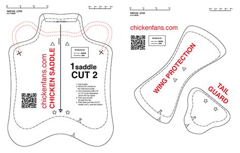 Chicken Saddle Pattern, Diaper Bag Sewing Pattern, Chicken Patterns, Chicken Diapers, Chicken Clothes, Chicken Saddle, Chicken Accessories, Apron Pattern Free, Chicken Aprons