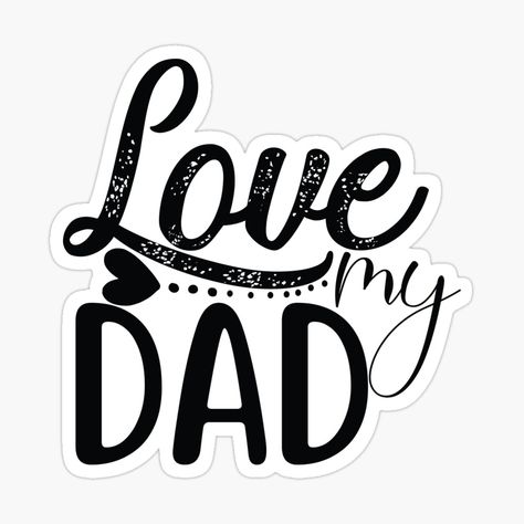 Father's Day Stickers, I Love My Dad, My Dad, Cookie Decorating, Lovely Gift, Fathers Day, Father's Day, For Sale, Gifts