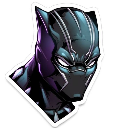 190+ Superhero Black Panther Tattoos Designs (2023) - TattoosBoyGirl Tchalla Marvel, Marvel Sticker, Black Panther Tattoo, Marvel Stickers, Avengers Tattoo, Superhero Artwork, Panther Tattoo, Black Panther Wakanda Forever, Marvel Tattoos