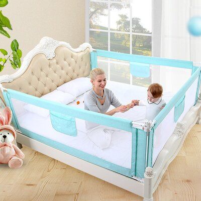 Kids Playpen, Bed Guard Rails, Safety Bed, Kids Cot, Bed Guard, Bed Rails For Toddlers, Toddler Safety, Toddler Crib, Baby Playpen