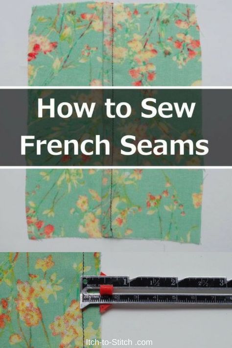 Advanced French, Fat Quarter Projects, Beginner Sewing Projects Easy, Leftover Fabric, French Seam, Sewing Projects For Beginners, Sewing Skills, Love Sewing, Sewing For Beginners