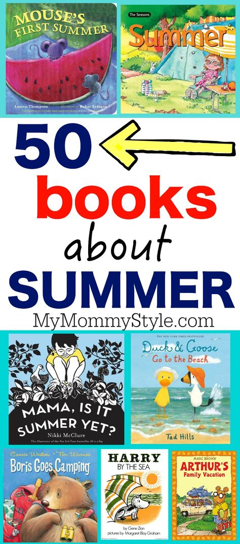 Books About Summer, Best Picture Books, Safety Activities, Kids Reading Books, Children Activities, Summer Preschool, Summer Learning, Summer Books, Tot School