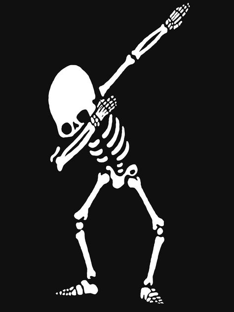 "Dabbing skeleton Halloween costume " T-shirt by rachidkrouch | Redbubble Braids Men, Skeleton Halloween Costume, Cute Skeleton, Skeleton Art, Skull Wallpaper, Best Tattoo Designs, Hip Tattoo, Disney Tattoos, Trendy Tattoos