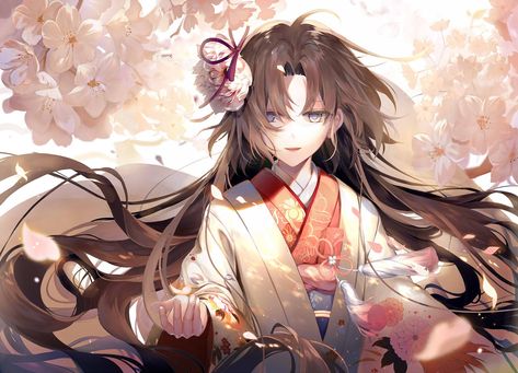 Fate Series Fate/Grand Order Shiki Ryougi #1080P #wallpaper #hdwallpaper #desktop Ryougi Shiki, Anime Kimono, Falling Snow, Fate Anime Series, Art Anime, All Anime, Manga Drawing, Manga Girl, Anime Fanart