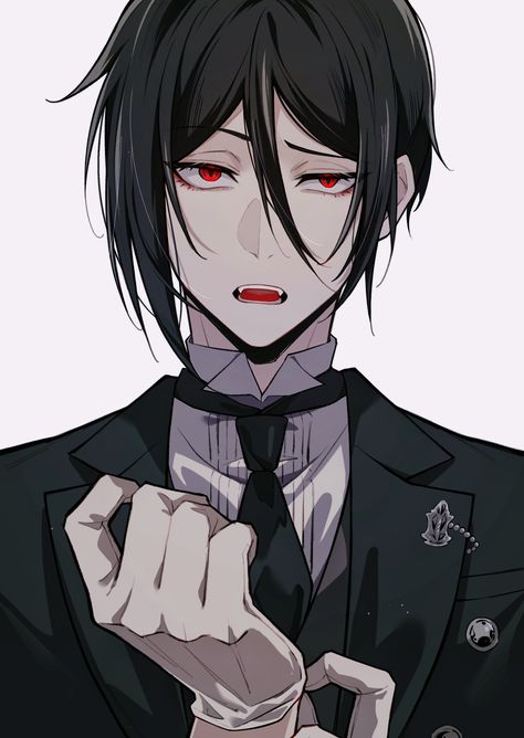 Sebastian Black Butler Fanart, Sebastian Michaelis Demon Form, Black Butler Sebastian Manga, Sebastian Michaelis X Y/n, Ciel X Sebastian Fanart, Sebastian Michaelis Wallpapers, Sebastian Michaelis Fanart, Butler Drawing, Black Butler Fanart