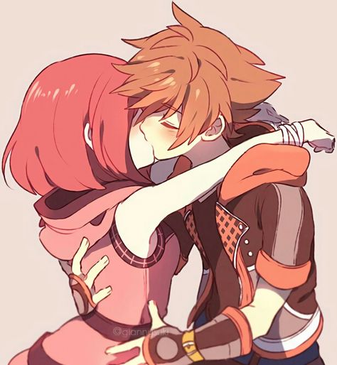 Kairi Kingdom Hearts, Sora And Kairi, Kingdom Hearts Wallpaper, Disney Kingdom Hearts, Kingdom Hearts Fanart, Sora Kingdom Hearts, Kingdom Hearts Art, Heart Sketch, Kingdom Hearts 3