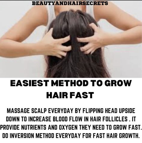 For Fast Hair Growth, Fine Hair Cuts, Longer Thicker Hair, Easy Updos For Medium Hair, Easy Updos For Long Hair, Grow Thicker Hair, Accelerate Hair Growth, Fast Hair Growth, Growing Hair