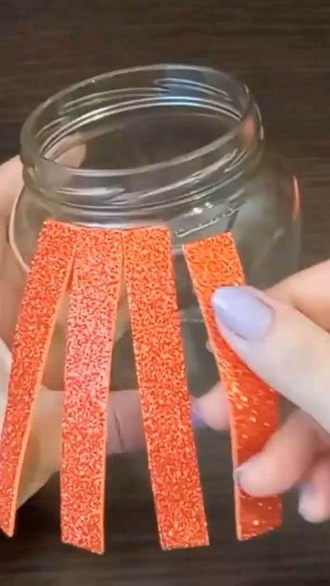 Tatiana Craft | Craft Ideas for Beginners #tutorial #craft #diy #gomaeva #craftseasydiy | Instagram Crafts Diy Easy, Diy Easy Crafts, Craft Ideas For Beginners, Easy Mason Jar Crafts, Jar Projects, Diy Graduation Gifts, Diy Graduation, Beautiful Bottles, Easy Fall Decor