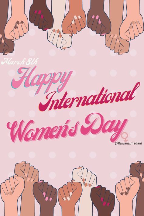 March 8 Womens Day, Women's Day Logo, International Women's Month, Womens Month, 8 March, Health Day, Women’s History, International Women's Day, March 8