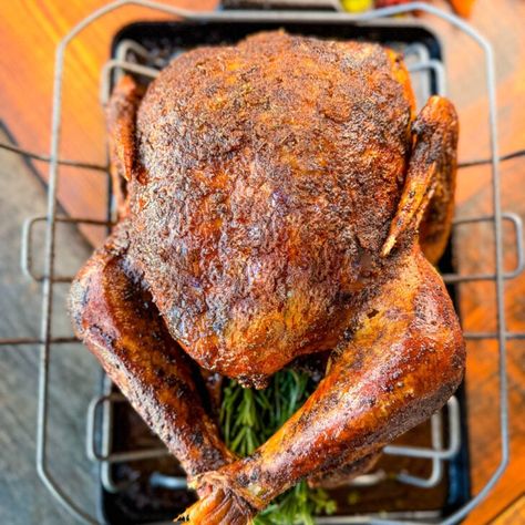 Cajun Turkey Recipe - Stay Snatched Cajun Turkey Recipe, Smoked Turkey Rub, Turkey Rub, Turkey Prep, Cajun Turkey, How To Make Gravy, Smoked Turkey Recipes, Thanksgiving 2023, Grill Time