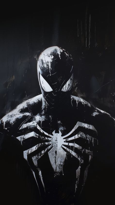 Spiderman Comic Art, Symbiote Spiderman, Spiderman Venom, Whatsapp Wallpapers Hd, Image Spiderman, Black Spiderman, Spiderman Artwork, Spiderman Pictures, Marvel Comics Wallpaper