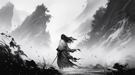 Desktop Wallpapers Dark Fantasy Art, Samurai Pc Wallpaper, Samurai Wallpaper Aesthetic, Dark Anime Pc Wallpaper, Cultivation Chinese Art, Samurai Wallpaper Hd Pc, Vagabond Wallpaper Pc, Dark Japan Aesthetic, Cool Desktop Wallpapers