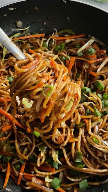 Veg Chowmein, Red Chilli Sauce, Onion Greens, Onion Bulbs, Pepper Powder, Chilli Sauce, More Recipes, Saute Onions, Red Chilli