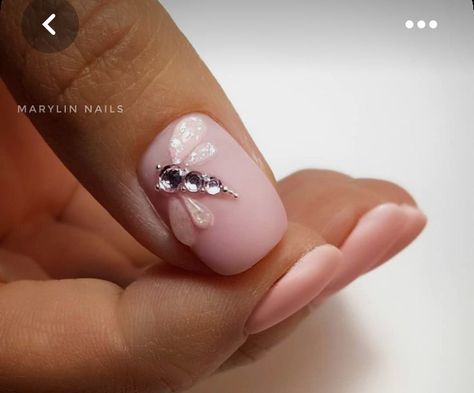 Romantic Nails, Nails Design With Rhinestones, Nail Art Designs Videos, Get Nails, Luxury Nails, Fire Nails, Classy Nails, Floral Nails, Fancy Nails