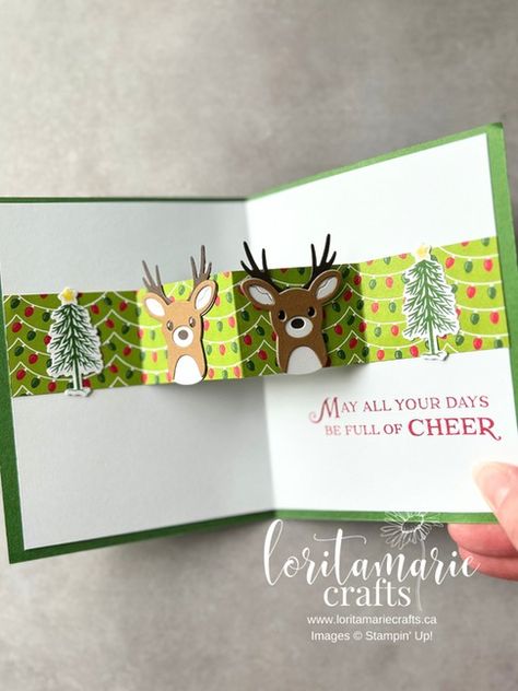 Festive Christmas Cards with Stampin' Up!'s Reindeer Days Suite Collection Non Traditional Christmas Cards, Su Reindeer Fun, Stampin Up Reindeer Days Cards, Stampin Up Sentimental Wishes Cards, Stampin Up Reindeer Days Dsp, Stampin Up Reindeer Fun Christmas Cards, Christmas Labels Stampin Up Cards, Festive And Fun Stampin Up Cards, Stampin Up Sentimental Christmas