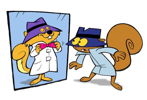 ready for the party by kuro-risu.deviantart.com on @deviantART Warner Bros Cartoons, Secret Secret, Secret Squirrel, Squirrel Art, Hanna Barbera Cartoons, Looney Tunes Characters, Super Secret, Cartoon World, Cartoon Sketches