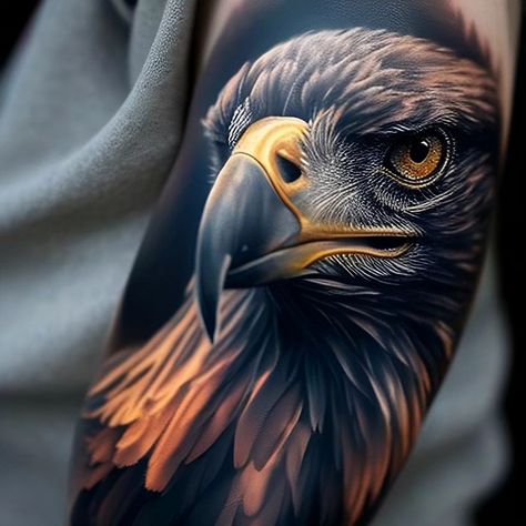 Monster Crawling en Instagram: “[An eagle earns its honor from the storms it endures.] > Design by the MonsterCrawling team. < . . . #tattoo #tattoos #tattooed…” Eagle Tattoo Forearm, Eagle Shoulder Tattoo, Eagle Head Tattoo, Bald Eagle Tattoos, Cover Up Tattoos For Men, Animal Tattoos For Men, Tiger Tattoo Sleeve, Animal Sleeve, Hawk Tattoo