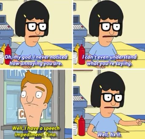 Well fix it Jimmy Jr, Bobs Burgers Memes, Burgers Quotes, Jimmy Junior, Bobs Burgers Quotes, Bobs Burgers Funny, Bobs Burgers Tina, Louise Belcher, Bobs Burger