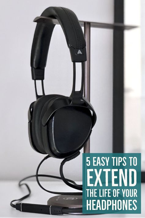 Keep your headphones working longer and improve the way they sound with these simple tricks. #headphones #tips #tricks Technology Tips, Tips Tricks, Simple Tricks, Headset, Headphones, The Way, Sound, Technology, Electronic Products